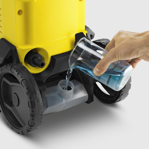 Минимойка высокого давления Karcher K 3 - <h3>Система Quick Connect</h3>
<p>
	 Шланг высокого давления не будет мешаться под ногами, а за счет системы быстрого соединения время на сборку минимойки сократится.
</p>