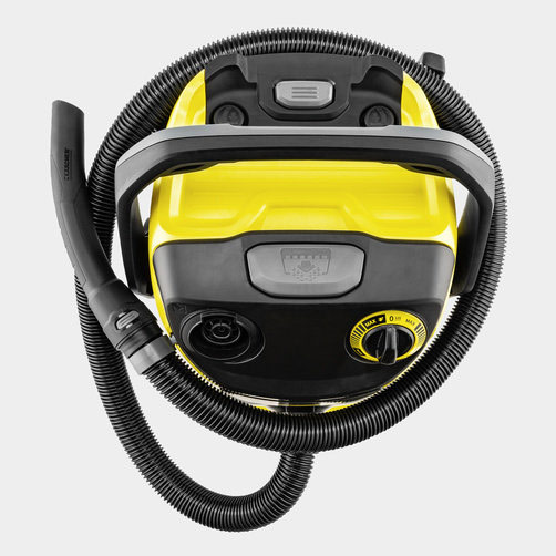 Хозяйственный пылесос Karcher WD 5 S V-25/5/22 - <h3>Система очистки фильтра</h3>
<p>
	 Сильные потоки воздуха перемещают грязь из фильтра в контейнер одним нажатием кнопки. Полная мощность всасывания быстро восстанавливается.
</p>