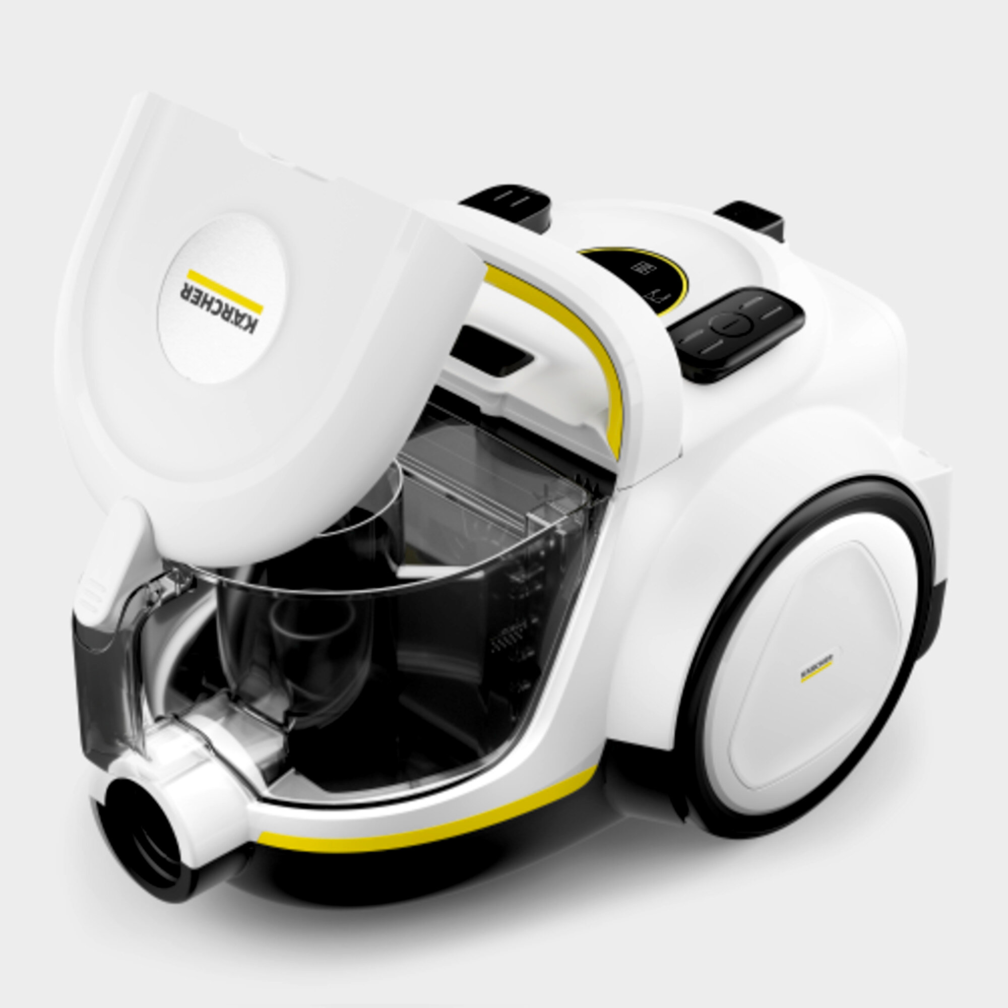 Пылесос сухой уборки Karcher VCC 6 CycloneX - <h3>Конец проблемам с опорожнением пылесоса: гигиеническая уборка одним касанием</h3>
<p>
	 Опорожнять пылесос после уборки теперь проще простого! Благодаря прозрачному пылесборнику XL объёмом 1,5 литра вы можете мгновенно увидеть, когда он заполнится. Открыв одним нажатием кнопки, извлеките резервуар из места крепления и одним движением, не касаясь пыли и грязи, контролируемо опорожните резервуар. Пусть ваше время останется за вами, наслаждайтесь гигиенической чистотой!
</p>