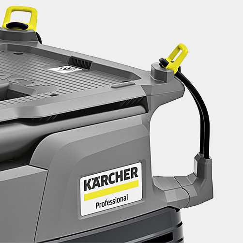 Профессиональный пылесос Karcher NT 30/1 Tact L - <h3>Прочный контейнер с отбойниками и металическими роликами</h3>
Прочные металлические ролики гарантируют хорошую маневренность и мобильность без ограничений на строительных площадках Прочный контейнер с отбойниками защищает аппарат от ударов и тряски.