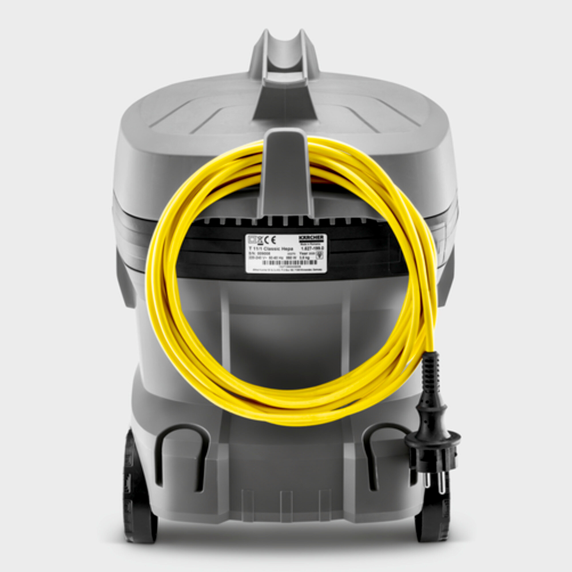 Профессиональный пылесос сухой уборки Karcher T 11/1 Classic - <h3>Малый вес</h3>
<p>
	 Возможность легкой переноски по лестницам (в т. ч. одной рукой). Меньший вес в сравнении с пылесосами конкурентов с тем же объемом мусоросборника. Разработано для длительный периодов работы без утомления
</p>