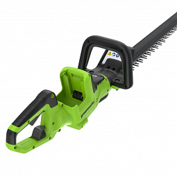 Аккумуляторный кусторез Greenworks GD24HT611 б/щ, 61см, 24v (без АКБ и З/У) - изображение 4
