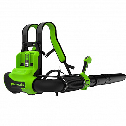 Аккумуляторная ранцевая воздуходувка Greenworks GD40BPG2 б/щ, 40v (без АКБ и З/У) - изображение 2