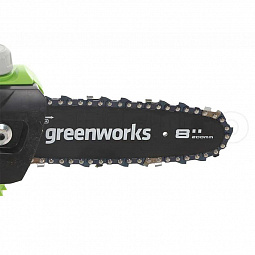 Аккумуляторный высоторез Greenworks G40PSF, 20см, 40v (без АКБ и З/У) - изображение 2