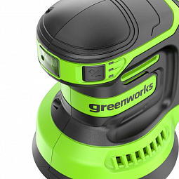 Аккумуляторная полировальная машина Greenworks G24BU10 25см, 24V (без АКБ и З/У) - изображение 4