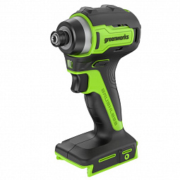 Аккумуляторный ударный винтоверт Greenworks  ID3170 б/щ, HEX 1/4", 170 Н·м, 24v (без АКБ и З/У) - изображение 4