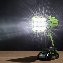 Аккумуляторный LED-прожектор Greenworks G24SL, 24v (без АКБ и З/У) - изображение 4