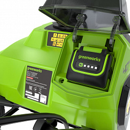 Аккумуляторный снегоуборщик Greenworks G40ST40, 40см, 40v (без АКБ и З/У) - изображение 3