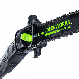 Аккумуляторный высоторез-сучкорез Greenworks GD82PS25, 82V, 25см, б/щ (без АКБ и З/У) - изображение 2
