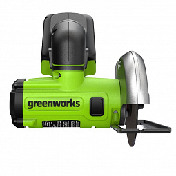 Аккумуляторная угловая шлифовальная машина Greenworks GD24UCS б/щ, 24v (без АКБ и З/У) - изображение 2
