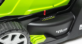 Аккумуляторная газонокосилка Greenworks G24X2LM41 41см, 24v (без АКБ и З/У) - изображение 2