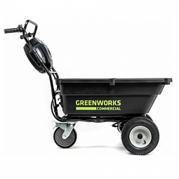 Аккумуляторная садовая самоходная тележка Greenworks 82GC 106 л, б/щ (без АКБ и З/У) - изображение 3